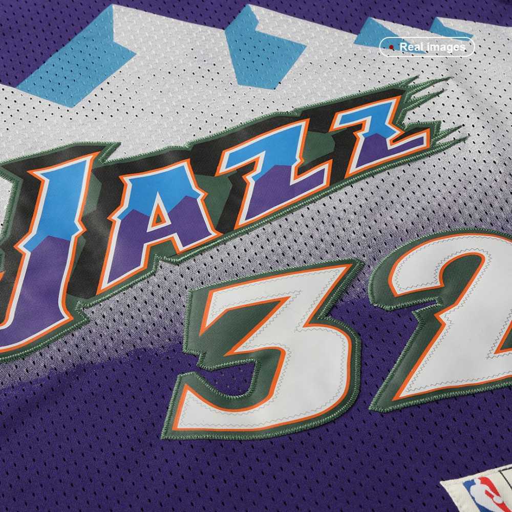 Utah Jazz Karl Malone #32 Adidas Purple 1996/97 Swingman NBA Jersey-Pro Kit Vault | Brand New 26/27 Sports Jerseys